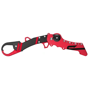 Multifunctional collaspsible fishing lip grip