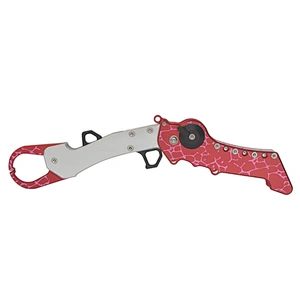 Multifunctional collaspsiable fishing lip grip