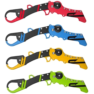 Multifunctional collaspsible fishing lip grip