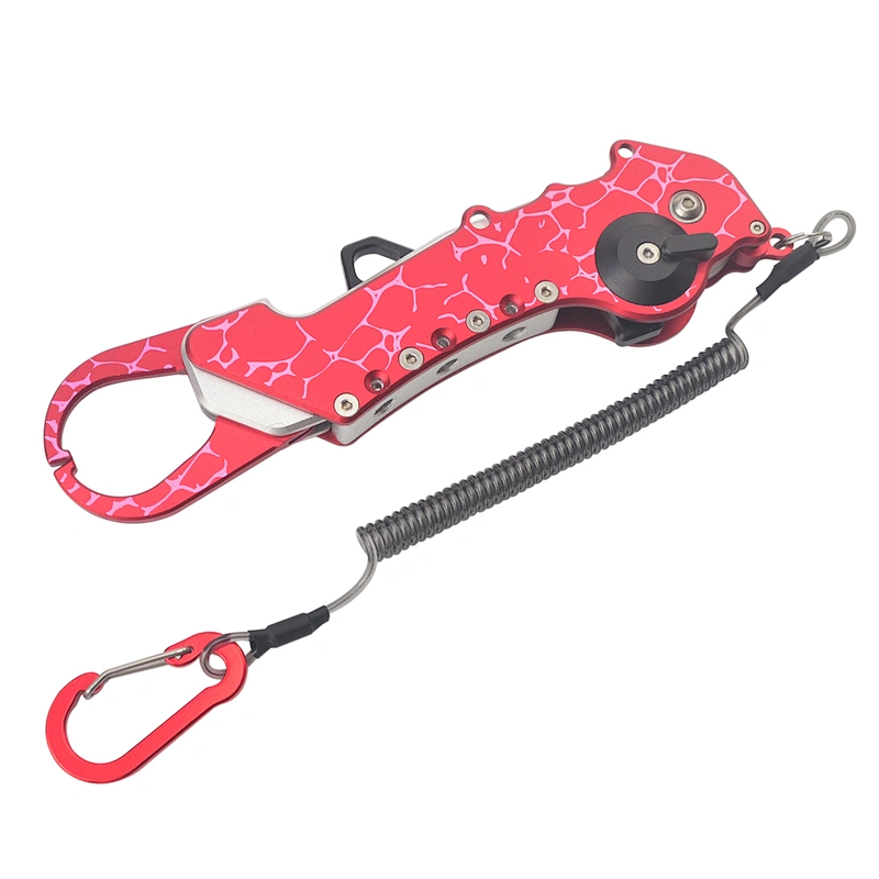 Multifunctional collaspsiable fishing lip grip