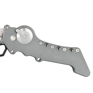 Multifunctional collaspsible fishing lip grip