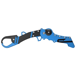 Multifunctional collaspsible fishing lip grip