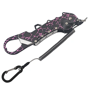 Multifunctional collaspsiable fishing lip grip