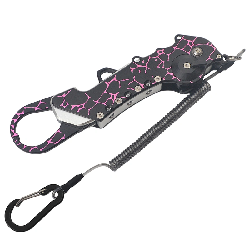 Multifunctional collaspsiable fishing lip grip