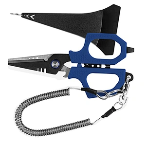Multifunctional fishing scissor