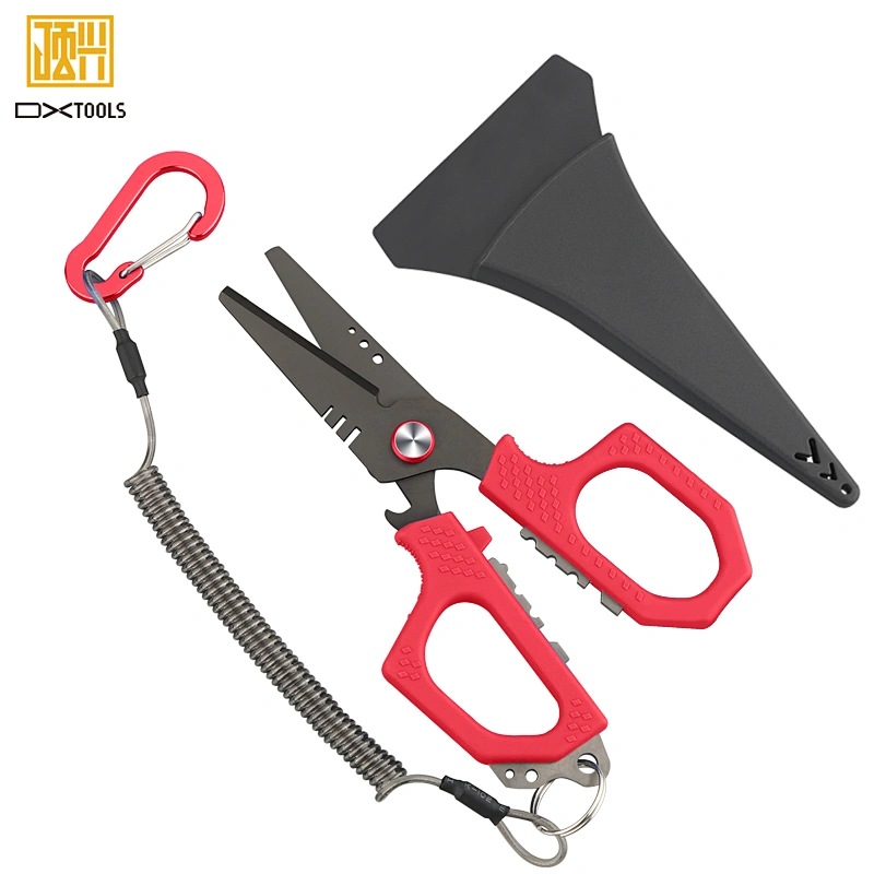 Multifunctional fishing scissor