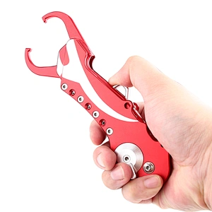 Collaspsible fishing lip grip