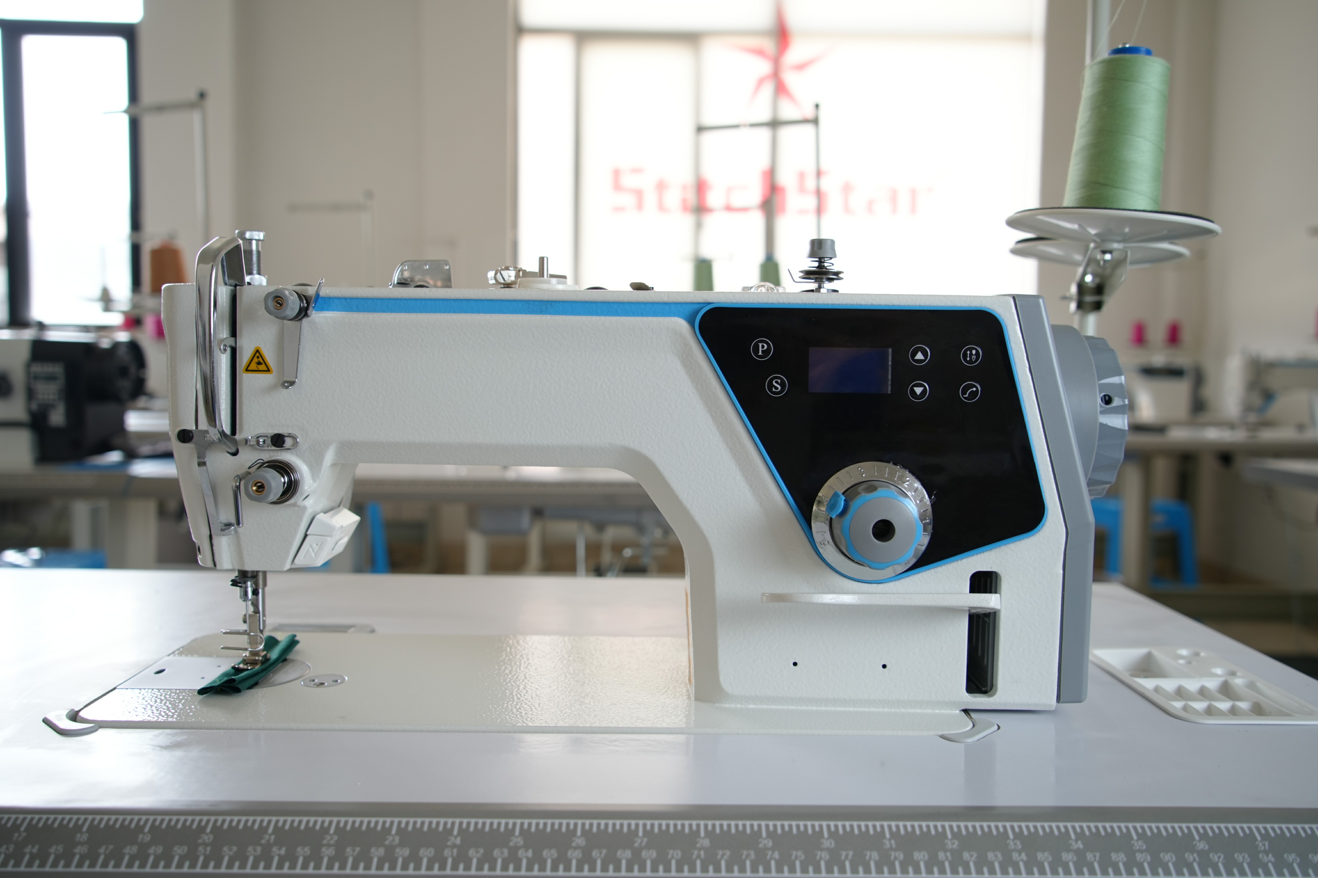 Direct drive lockstitch sewing machine