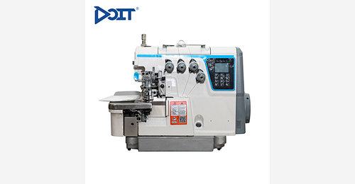 Direct Drive 4 Thread Overlock Sewing Machine With Electronic Auto