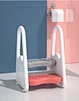 Newborns Baby Product Plastic Two Step Stool With High Handles for Potty Training Baby Exercise Kids Step Stool