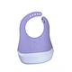 Baby Bear Feeding Bib, Waterproof, Non-Toxic Silicone Baby Bib with Adjustable Neck Band
