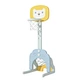 Lion-Shaped Children's Basketball Stand, 3-in-1 Football, basketball, Golf, Indoor and Outdoor, Sports Toy