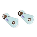 Hippo-Shaped Baby & Child Safety Cabinet Locks | Adhesive Childproof, Toddler Safety Lock to Protect Infants & Kids