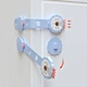 Lion Baby Cabinet Safety Locks – Adjustable Adhesive Strap Locks for Child Proofing | No Screws Needed for Cabinets, Drawers & Fridges