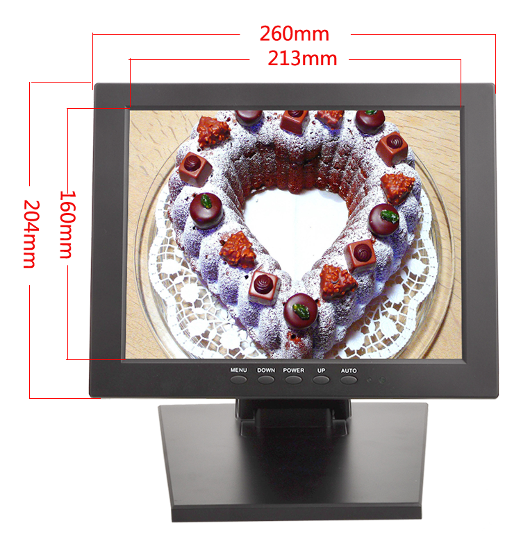 10.4 inch resistive touch screen monitor 10inch touch screen monitor