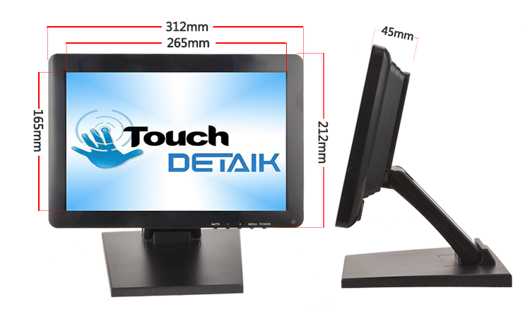 widescreen monitor 12.1 inch touchscreen monitor