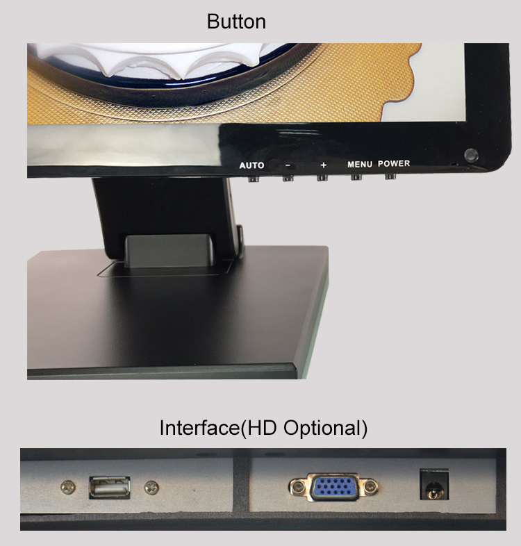17 inch usb touch monitor