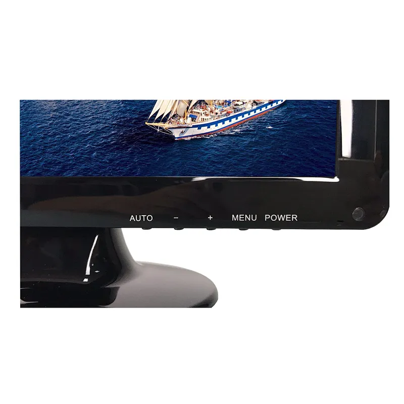 Monitor BNC TFT LCD HDMIed de 12 pulgadas, precio barato, monitor CCTV LED de escritorio de 12,1 pulgadas con entrada HD-MI