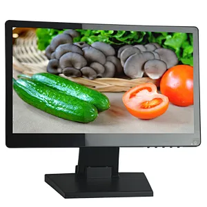 Monitor de pantalla táctil capacitiva plano verdadero de resolución 1366*768 de 15,6 pulgadas