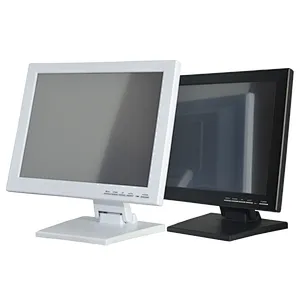 15Inch LED Touchscreen Monitor Square Screen 1024*768 Resolution 15 Inch TFT LCD 5 Wire Resistive Touch Screen Monitor