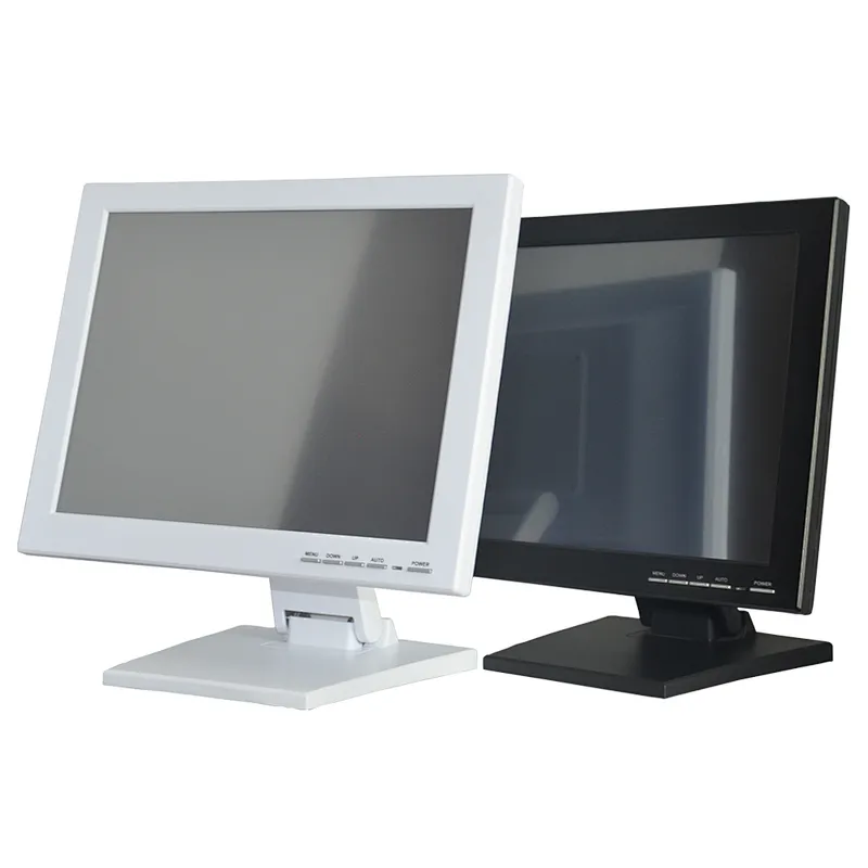 15Inch LED Touchscreen Monitor Square Screen 1024*768 Resolution 15 Inch TFT LCD 5 Wire Resistive Touch Screen Monitor