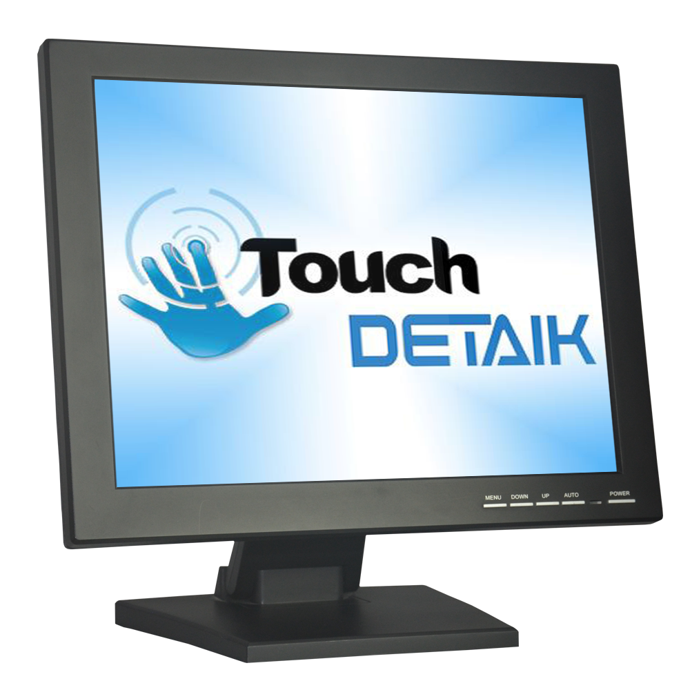 15 inch resistive touch screen monitor