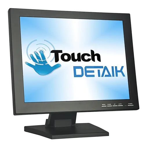15Inch LED Touchscreen Monitor Square Screen 1024*768 Resolution 15 Inch TFT LCD 5 Wire Resistive Touch Screen Monitor