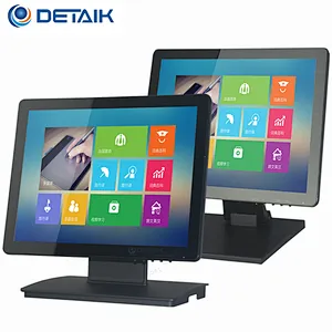 Wholesale 15 Inch Pos LCD TFT Touch screen Monitors Full Flat Hd Panel Capacitive Touchscreen Monitor