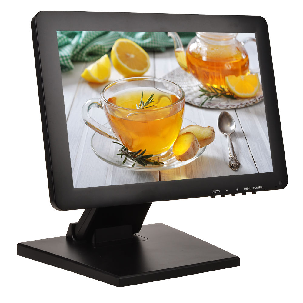 12 Inch USB Touch Screen LCD Monitor Widescreen 12.1 Inch Wall Mount Resistive Touch Monitores