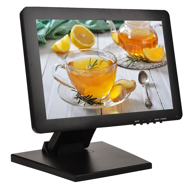 12 Inch USB Touch Screen LCD Monitor Widescreen 12.1 Inch Wall Mount Resistive Touch Monitores