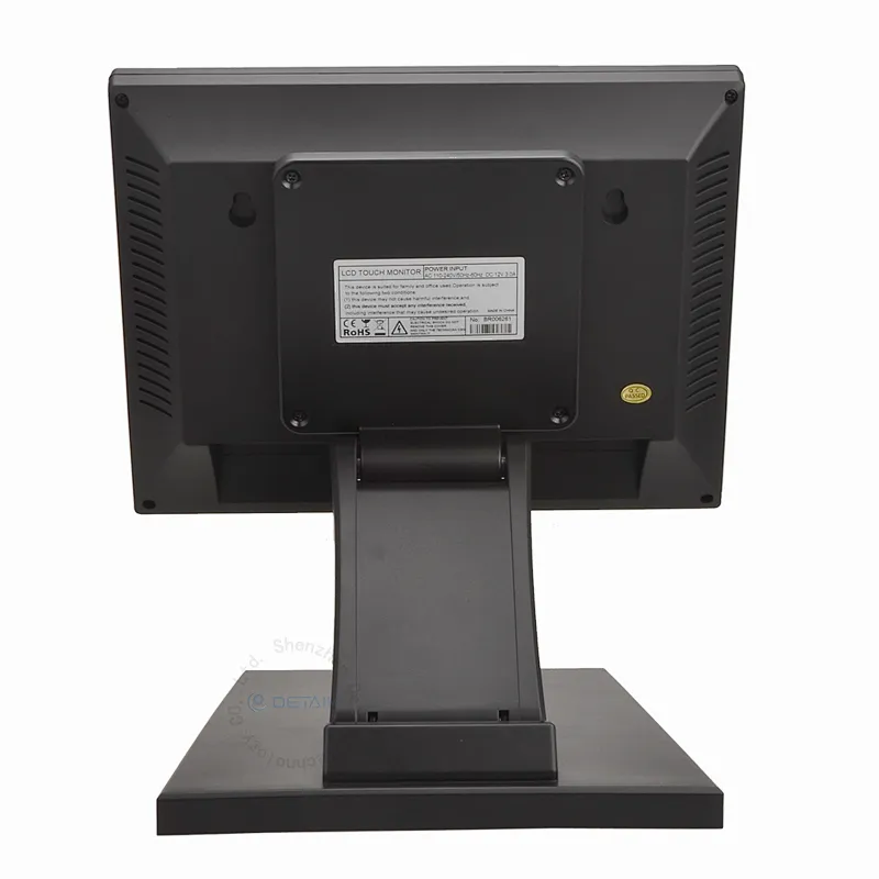 Desktop 10 Inch Toucscreen Monitor Square 10.4 Inch TFT LCD Resistive Touch Screen Monitor