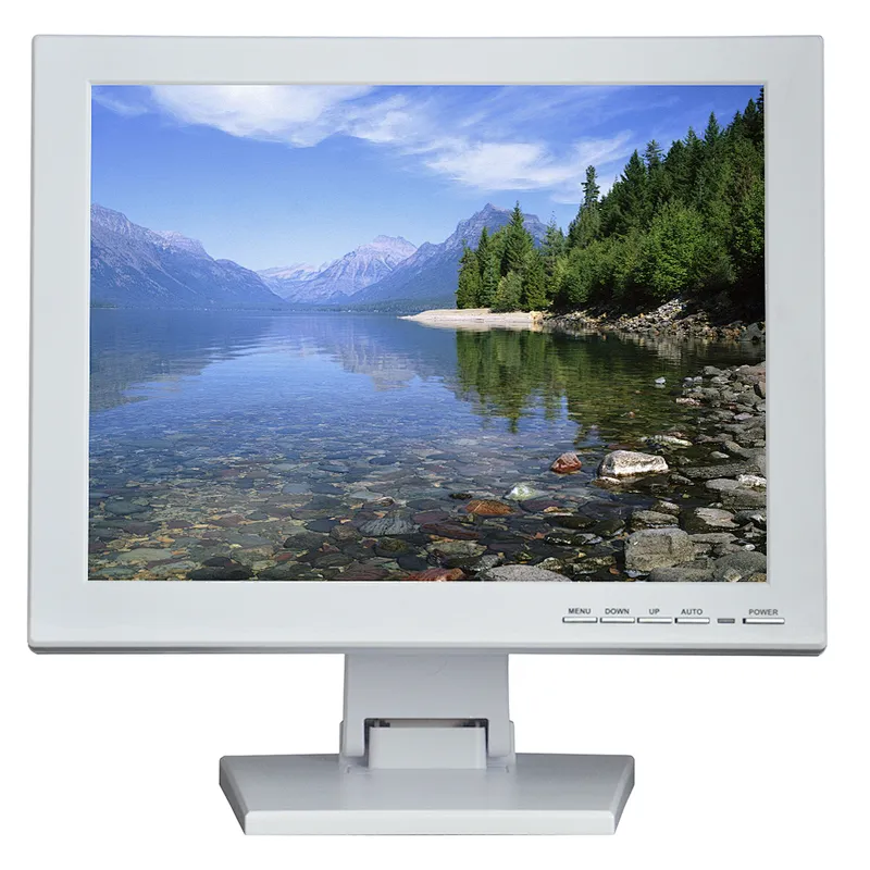 Pantalla cuadrada Monitor LED de 15 pulgadas Precio barato Monitor VGA de escritorio TFT LCD de 15 pulgadas