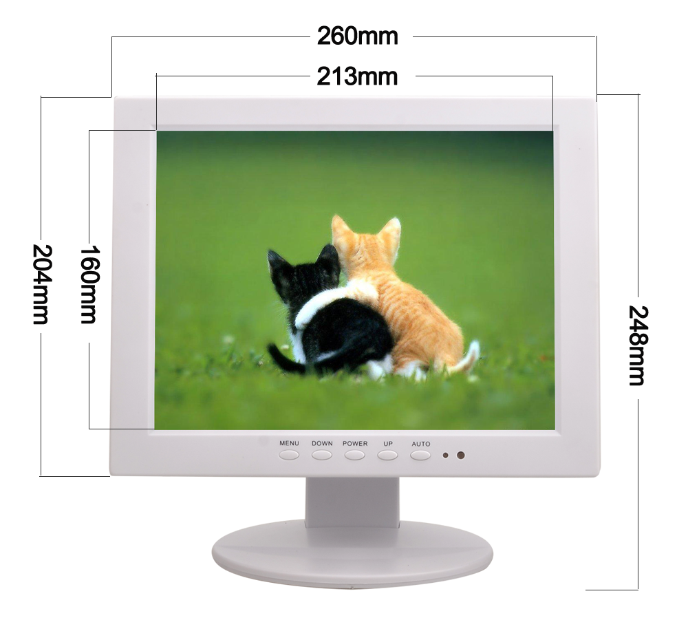 10 inch cctv monitor