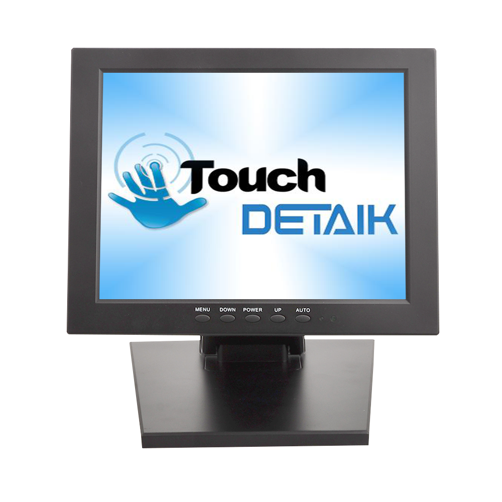 Desktop 10 Inch Toucscreen Monitor Square 10.4 Inch TFT LCD Resistive Touch Screen Monitor