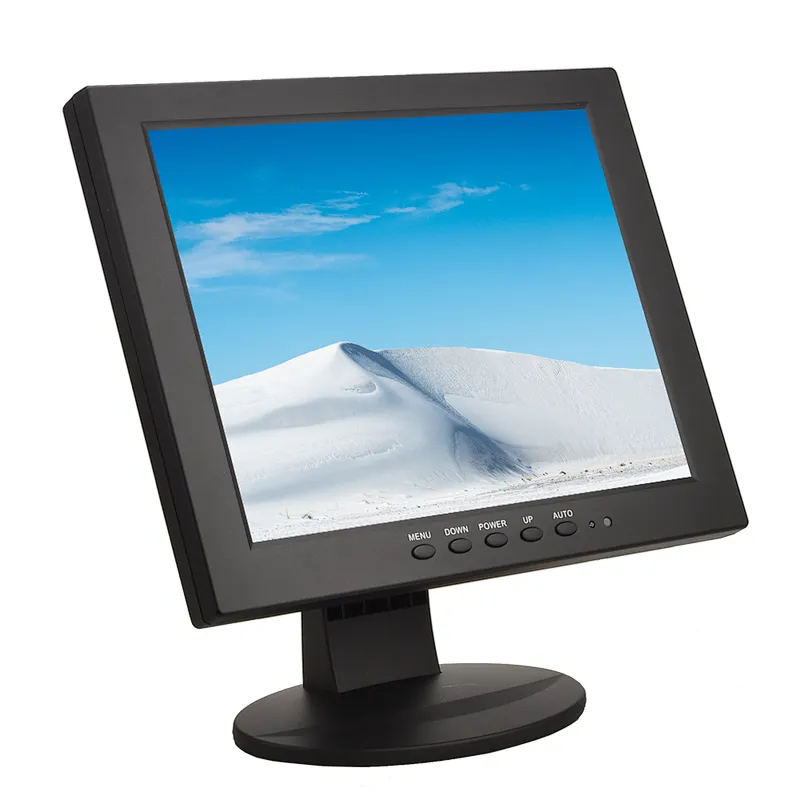 Monitor TFT LCD HD BNC de 10 pulgadas para CCTV precio barato Monitor CCTV LED de 10,4 pulgadas con entrada HD-MI