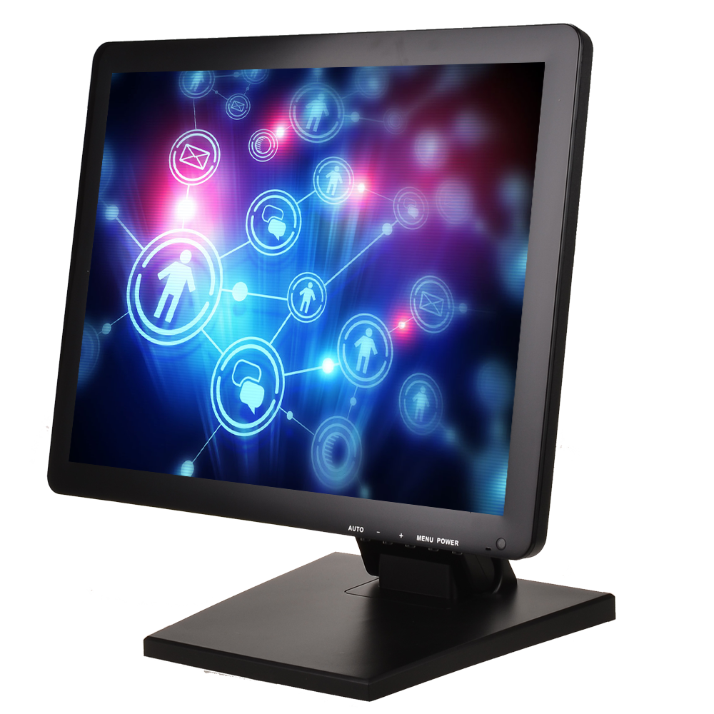 monitor touchscreen 17 inch tft led touch screen monitor price