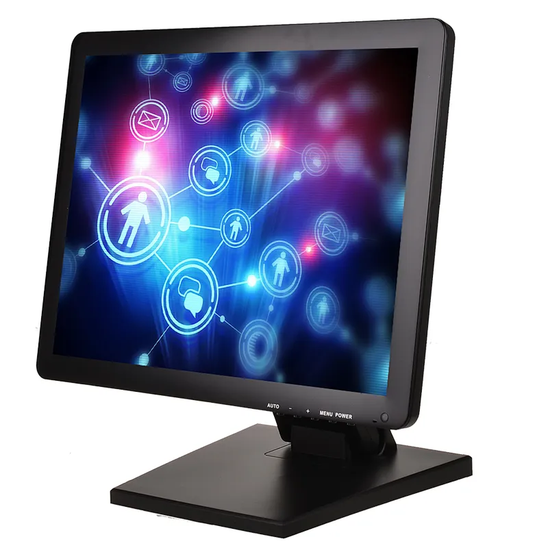 monitor touchscreen 17 inch tft led touch screen monitor price