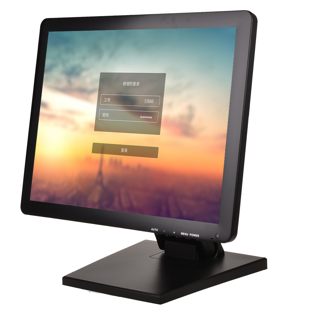 monitor touchscreen 17 inch tft led touch screen monitor price