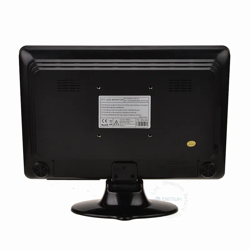 12 Inch LED Monitor  Widescreen 1280x800 Resolution 12.1 Inch TFT LCD VGA Monitor