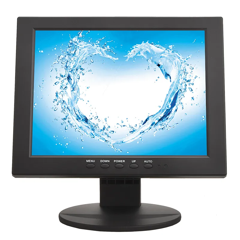 Monitor TFT LCD HD BNC de 10 pulgadas para CCTV precio barato Monitor CCTV LED de 10,4 pulgadas con entrada HD-MI