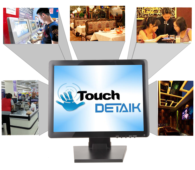 19 inch resistive lcd monitor widely application area