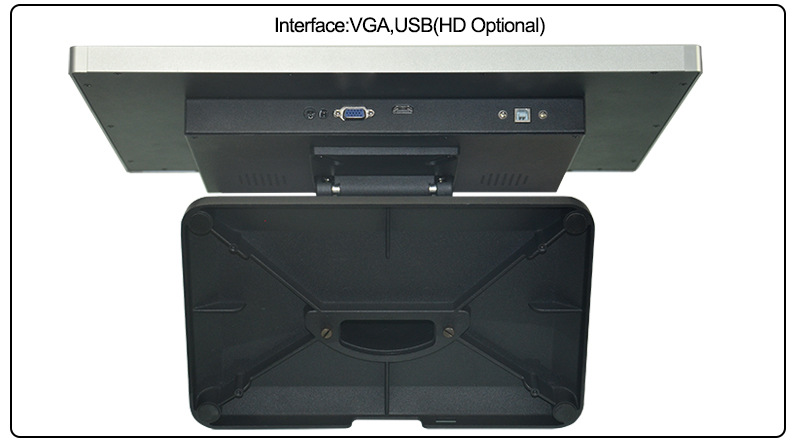 touch screen led monitor 19inch with usb