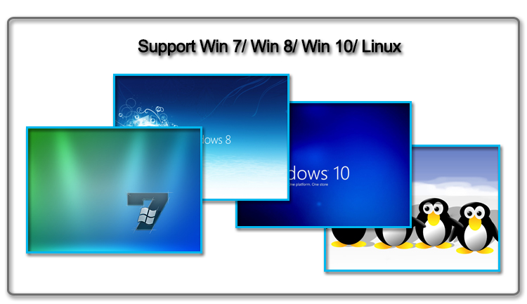 22 inch all in one pc support win 7 8 10 Linux