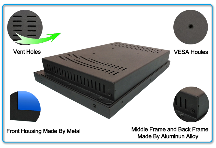 12 inch all in one pc embedded industrial pc with touch screen