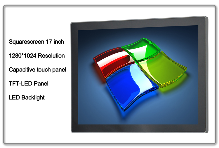 17 inch 1280*1024 resolution capacitive all in one pc touch screen 17 inch all in one touchscreen pc