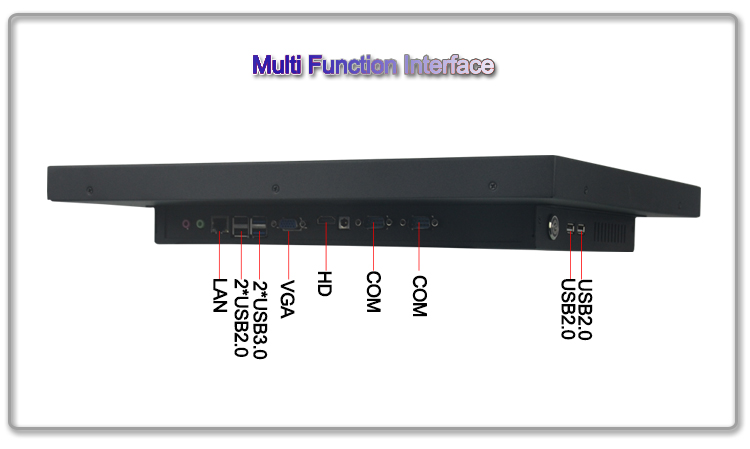 resistive all in one touch screen pc 19 inch