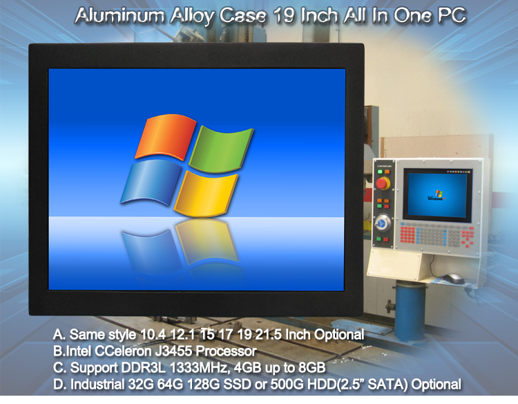 19 inch all in one pc touch screen