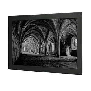 Cubierta trasera de aleación de aluminio, PC Industrial todo en uno con pantalla táctil integrada de 12,1 pulgadas, PC con pantalla táctil Inter Core I3 de 12 pulgadas