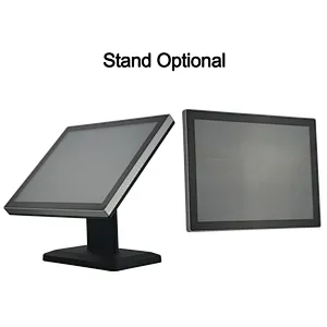 Flat Screen 15 Inch Inter Core I5 Processor RAM 8GB Windows 10 Industrial All In One Capacitive Touch Screen PC