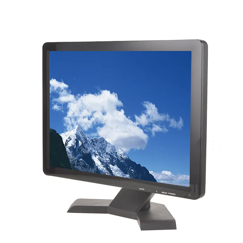Monitor de computadora TFT LCD de 19 pulgadas Monitor LED VGA de pantalla ancha de 19 pulgadas
